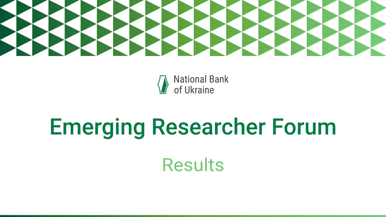Results of Emerging Researcher Forum 2025