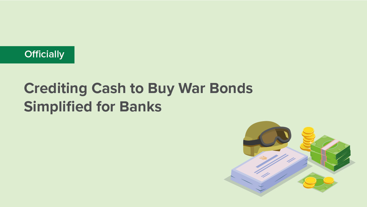 Crediting Cash to Buy War Bonds Simplified for Banks