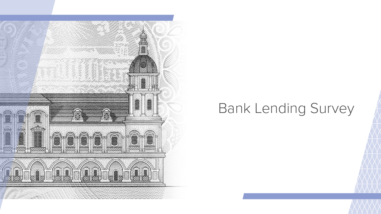 Banks’ Estimates of Lending Indicators and Prospects Slightly Improve – Bank Lending Survey