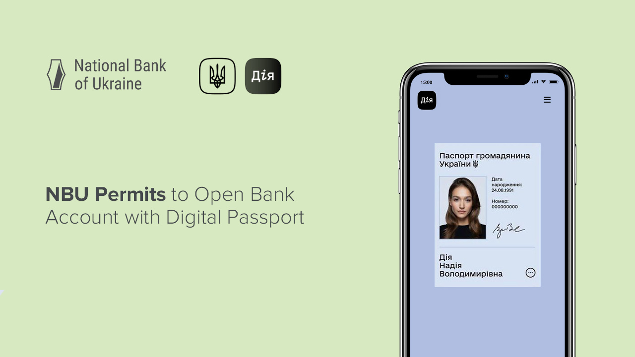 NBU Permits to Open Bank Account with Digital Passport