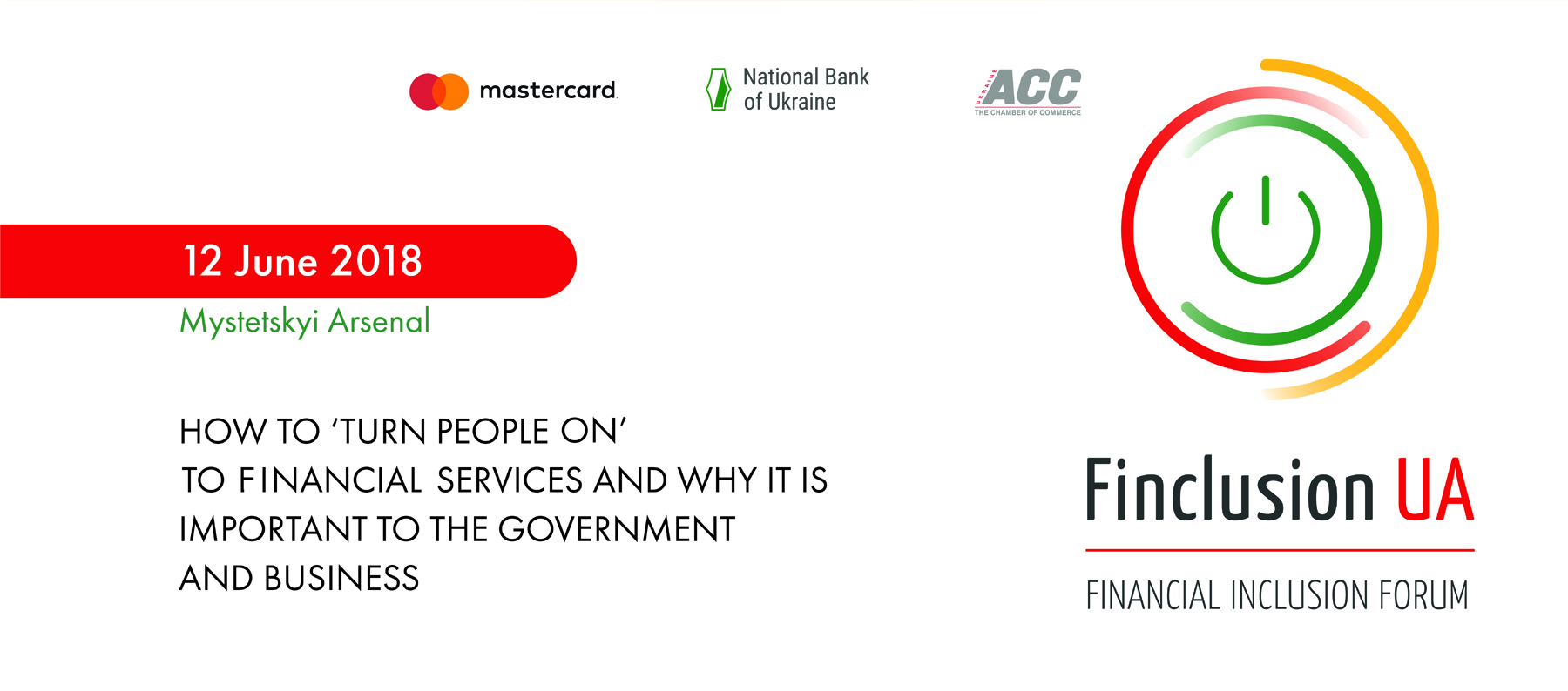 National Bank of Ukraine and MasterCard to Hold the first in Ukraine Financial Inclusion Forum