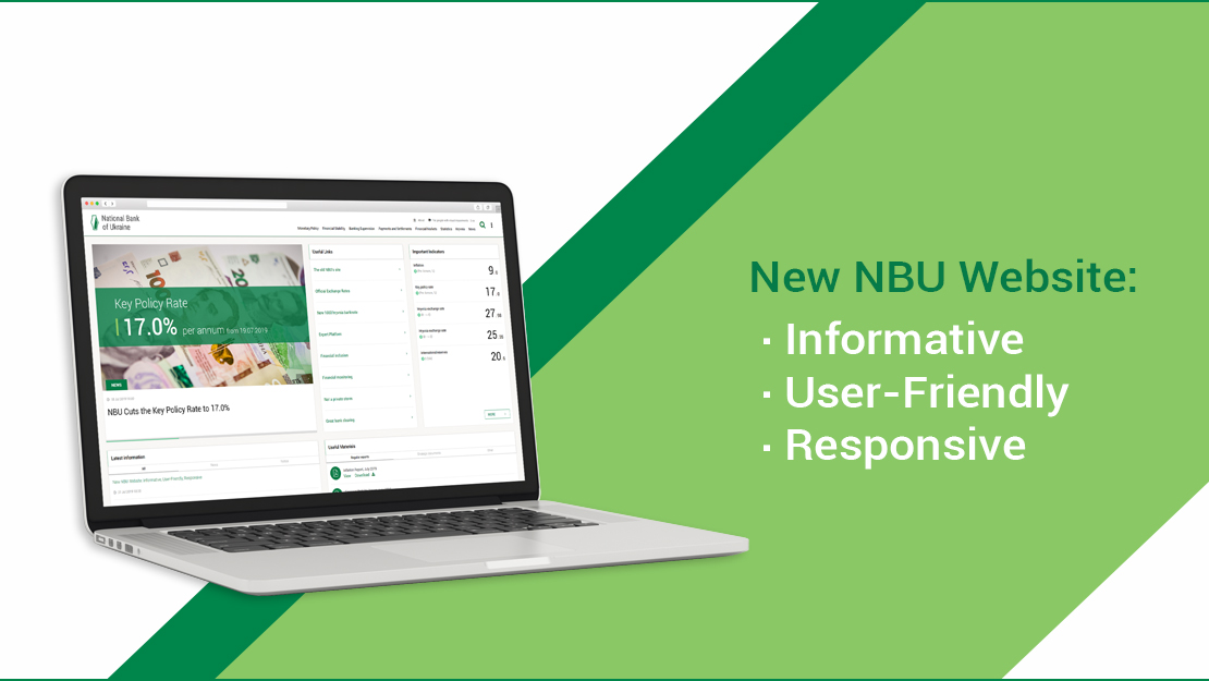 New NBU Website: Informative, User-Friendly, Responsive