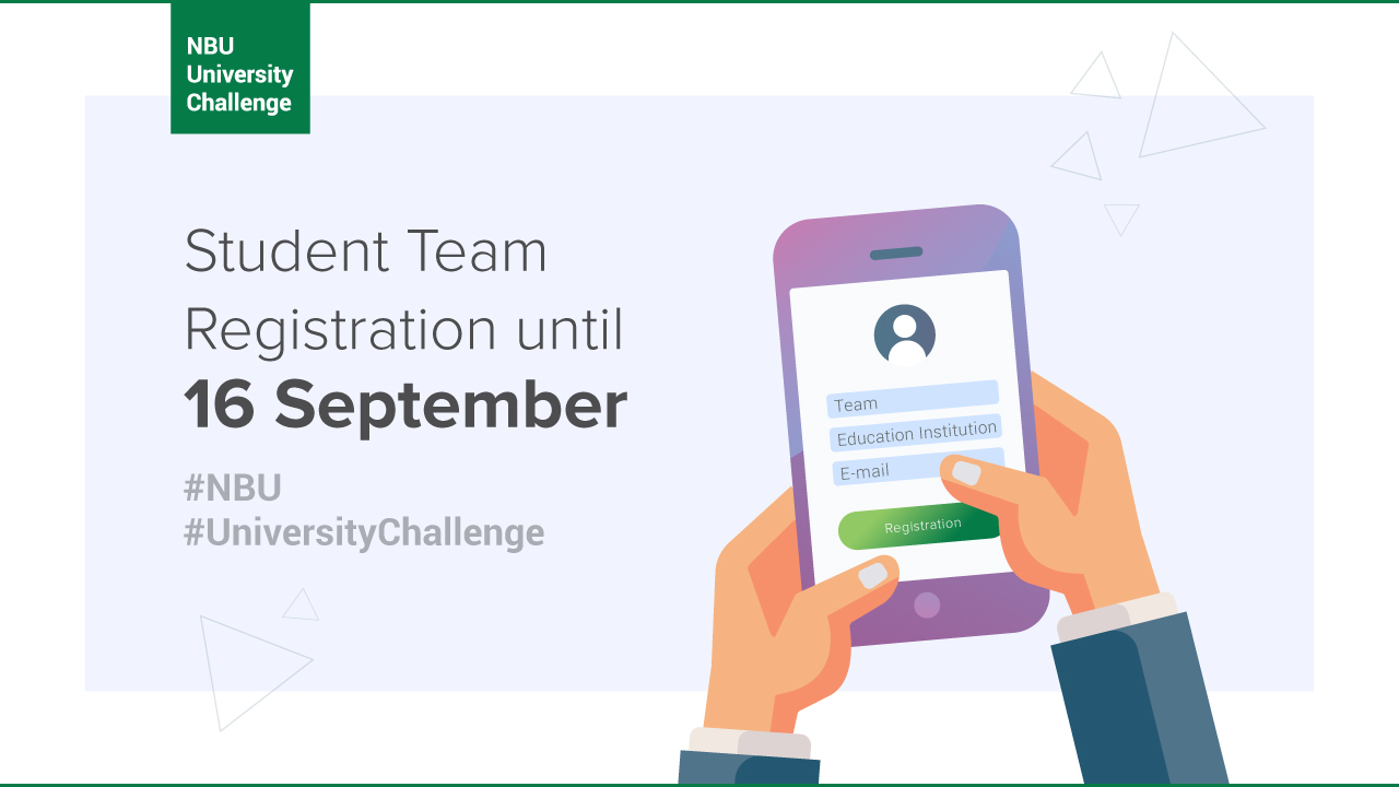 Student Team Registration for NBU University Challenge Starts