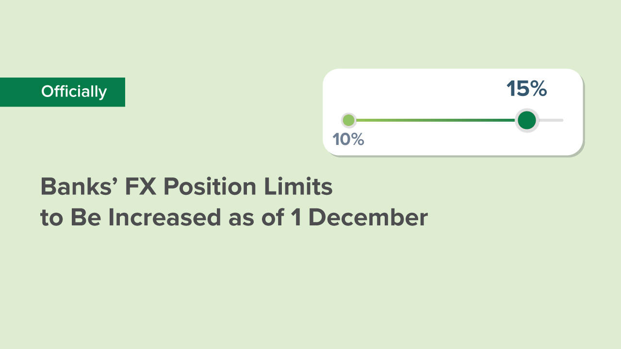 Banks’ FX Position Limits to Be Raised by 50%