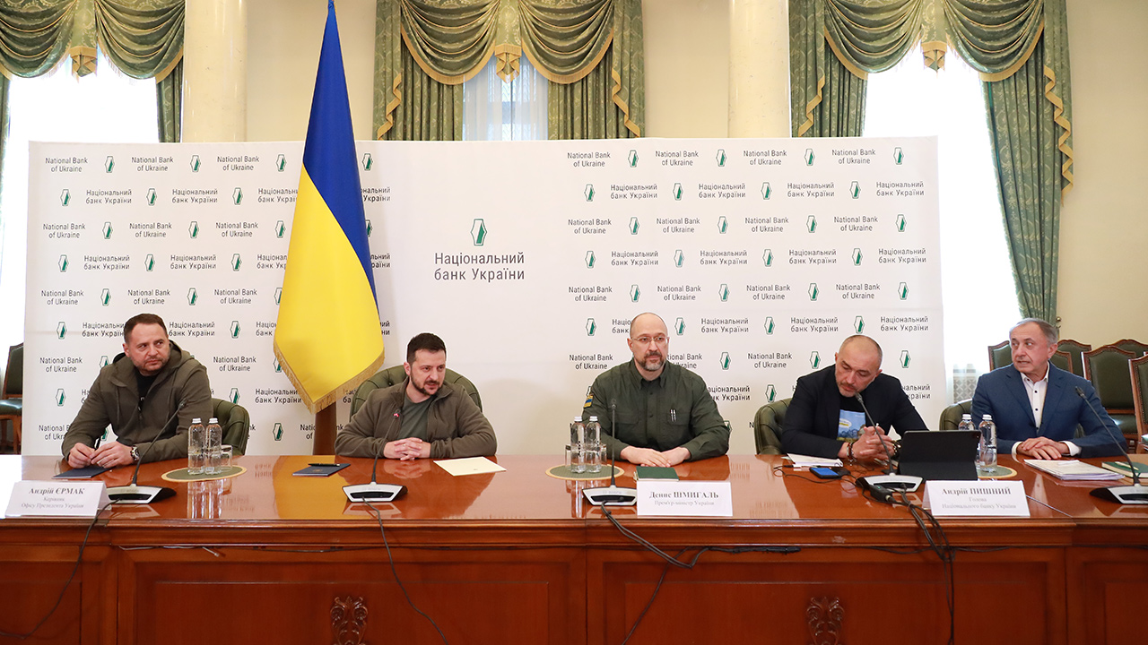 President of Ukraine Introduces NBU Governor Andriy Pyshnyy