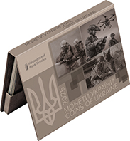 Набір `Монети України 2025` у сувенірному пакованні (аверс)