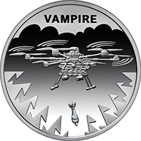 `Українська бавовна. БПЛА "Vampire"` у сувенірному пакованні (н) (реверс)